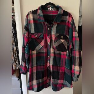 Plaid Flannel Shacket